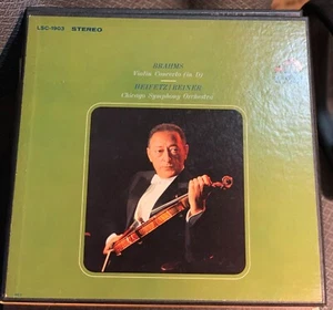 Concierto para violín Heifetz Reiner Brahms LSC-1903 RCA Victor 2 lp ENVÍO GRATUITO LATA EE. UU. - Imagen 1 de 2