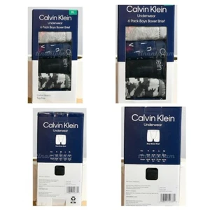 Calvin Klein Boys' 6-Pack Boxer Briefs - Picture 1 of 5