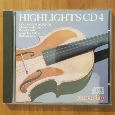 COLLEGIUM AUREUM Stereoplay Highlights CD 4  VG+/EX(CD) - Bild 1 von 4