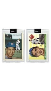 Topps Project 2020 2 Card Bundle #89 Sandy Koufax & #90 Ted Williams In Hand 🔥