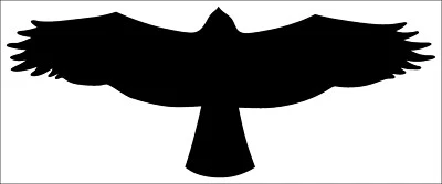 WICHELHAUS 5er Pack Tierbilder Aufkleber für Fenster, Türen uvm. Vogelschlag, Hinweisbild