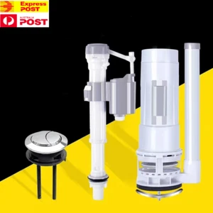 Complete Toilet Flush Cistern Repair Kit, Toilet Flush Valve, Dual Push Button - Picture 1 of 12
