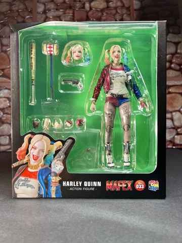 Medicom Toy MAFEX NO.033 The Suicide Squad Harley Quinn DC Movie US Seller Cover