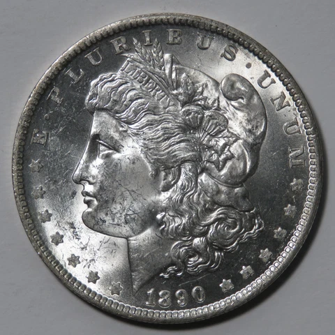 1890-O Morgan Silver Dollar Cover