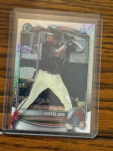 Jansel Luis 2025 1st Bowman cromo mojo refractor #84 Diamondbacks - Imagen 1 de 2