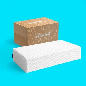 Side Cube - 5" Cube Pillows for Side Sleepers, Cooling Memory Foam Pillows fo... - Picture 1 of 6