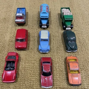 Lotto Lavoro Furgoni Auto Giocattolo Corgi Vintage X 9 Spedizione Gratuita - Foto 1 di 7
