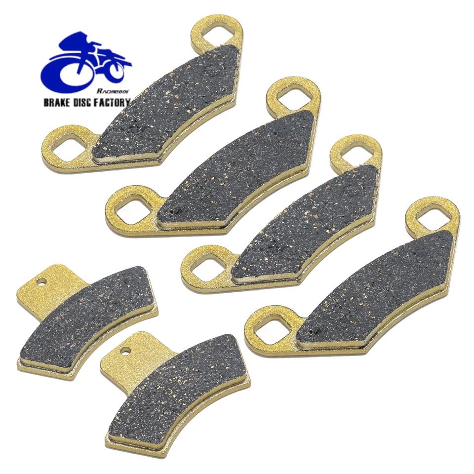 ATV Front Rear Brake Pads For Polaris Xplorer 250 400 99-02 Magnum 325 500 99-01 — 第 1/4 张图片