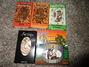 Lot of Edible Worms Cickets Ants Chocolate Insect Snack Foods Gag Gift - Picture 1 of 3