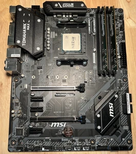 CPU + płyta główna + RAM Combo: MSI B450 TOMAHAWK MAX + Ryzen 7 5700G + 8GB - Zdjęcie 1 z 24