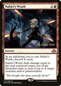 Nahiri's Wrath - Foil Prerelease Promo Eldritch Moon HP MTG - Picture 1 of 1
