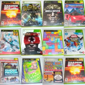 XBox 360 GAME LOT 11 Games EXCELLENT TITLES MARVEL, NAMCO, GHOST RECON, TETRIS - Picture 1 of 16