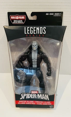 Marvel Legends TOMBSTONE BAF Vulture Spider-Man Wave 6” Action Figure Cover
