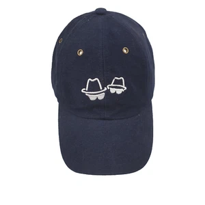 Booze Brothers Baseball Cap, Navy Blue With Logos, Adjustable Size, 100% Cotton - Picture 1 of 5