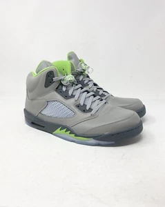 Air Jordan 5 Retro Green Bean DM9014-003 Silvergreen Bean/Flint Grey Size 14 - Picture 1 of 9
