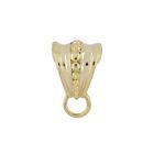 Gold Plated Vintage Sterling Silver Pendant Bail Clasp Slider Connector #99667