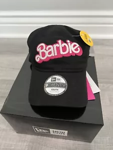 NEW ERA 9TWENTY KIDS HAT BARBIE The MOVIE Youth ADJUSTABLE Black CAP Japan Rare - Picture 1 of 13