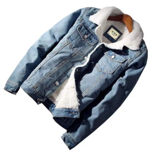 MilkMan Warm Denim Jacket - Cozy Streetwear - Picture 1 of 31