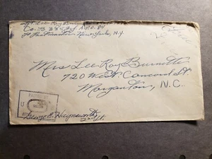 APO 84 GERMANY, FRANCE, BELGIUM, HOLLAND Censored WWII Army Cover 335th Infantry - Picture 1 of 2
