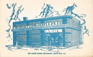 AK VA Südberg Glashaus Gaststätte Mecklenburg Kreis um 1940 ungelaufen - Bild 1 von 2