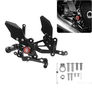 Adjustable Rearsets Footrests For Suzuki Hayabusa GSX1300R GSXR 1300R 2021-2024 - Picture 1 of 10