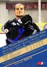 2003-04 Billings Bulls #27 Nick Romano