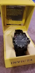 Reloj de buceo Invicta Reserve modelo 6250 negro nuevo en caja para hombre pesado - Imagen 1 de 3
