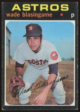 1971 Topps Wade Blasingame #79 Houston Astros