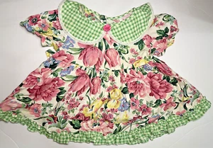 Vintage Allison Anne Floral Baby Girl Dress - Picture 1 of 20