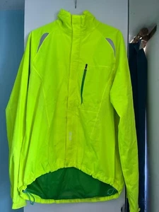 Endura Gridlock  Men's Fluorescent Yellow Cycling Jacket Size XL - Picture 1 of 5