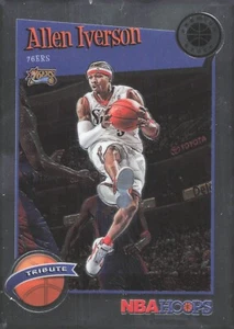 2019-20 Panini NBA Hoops Premium Stock - Hoops Tribute Allen Iverson #285 - Picture 1 of 2