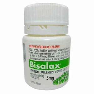 BISALAX TAB 5MG 200 TABLETS - Picture 1 of 1