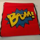 1 Boom Superhero Drawstring Bags Backpack