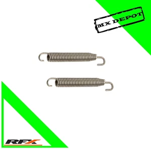 KAWASAKI EXHAUST SPRING SET RFX STAINLESS 57mm KAWASAKI KX60 KX65 1985 - 2023 - Picture 1 of 1