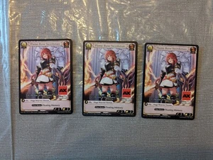 Anime Expo 2024 Exclusive Grand Archive Flame Rune Swordsman Non-Foil Promo x3 - Picture 1 of 2