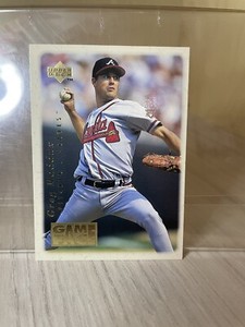 GREG MADDUX 1996 UPPER DECK GAME FACE INSERT CARD # GF10 