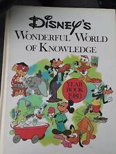 1980 Walt Disney's Wonderful World of Knowledge Year Book ~ Collector's Item 