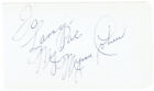 Myron Cohen d.1986 Comedian Signed Autographed Signed Cut ~ JSA Certified