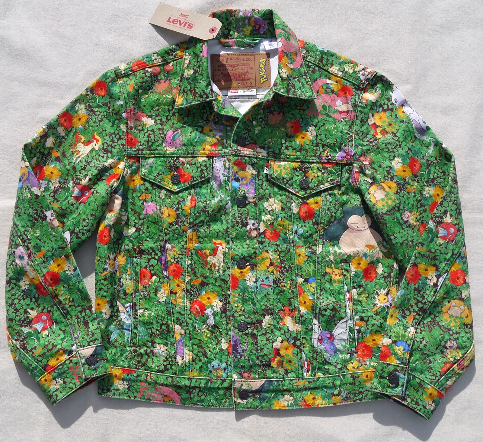 LEVIS x Pokemon Big E Trucker Jean 