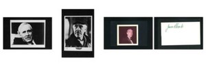 Jason Robards - Signed Autograph and Headshot Photo set - All the President's Me