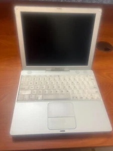 Vintage Apple iBook Powermac G3 Snow 12" 600MHz 192MB A1005 Laptop - Picture 1 of 4