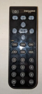 Mando a distancia Sirius XM modelo XDPR2 v2.0 para onyx ez/onyx plus/edge Foto 1 de 2