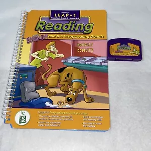 LeapPad Scooby Doo & The Disappearing Donuts Ages 4-6 Book & Cartridge Preowned - Picture 1 of 4