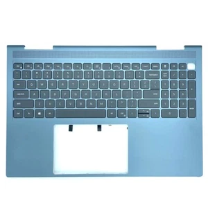 Cubierta de teclado con reposamanos azul para Dell Inspiron 16Plus 7610 3060 0 años YRKJM - Imagen 1 de 2