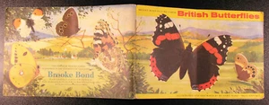 BRITISH BUTTERFLIES BROOKE BOND PG TIPS TEA CARD VINTAGE ALBUM - Picture 1 of 18
