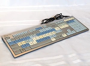 LogicKeyboard CKB-SMOKE-AJPU-US Autodesk SMOKE Linux Slim Line PC USB Keyboard - Picture 1 of 7