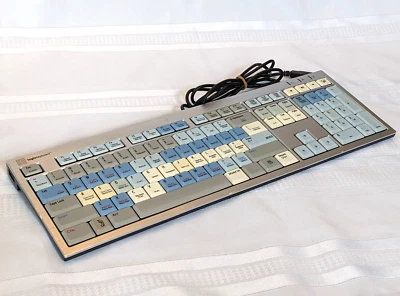 LogicKeyboard CKB-SMOKE-AJPU-US Autodesk SMOKE Linux Slim Line PC USB Keyboard - Image 1 of 4