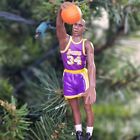 Shaquille O'Neal LA Los Lakers NBA Basketball Xmas Ornament Holiday vtg Jersey
