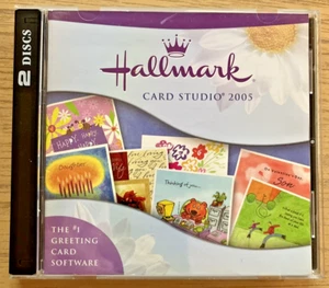 Hallmark Card Studio 2005 Standard (2 CDs & Manual) Computer SW Win98/Me/2000/XP - Picture 1 of 9