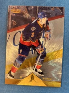 1996-97 Pinnacle #153 GOLD FOIL Parallel AL MACINNIS HOF NHL TOP 100 - Picture 1 of 2